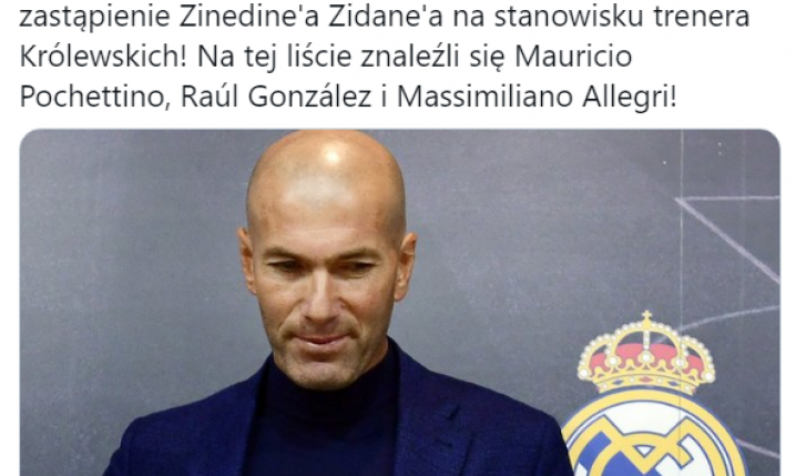 Trzech KANDYDATÓW DO ZASTĄPIENIA Zidane'a w Realu!